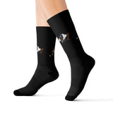Putt For Dough Socks - Black
