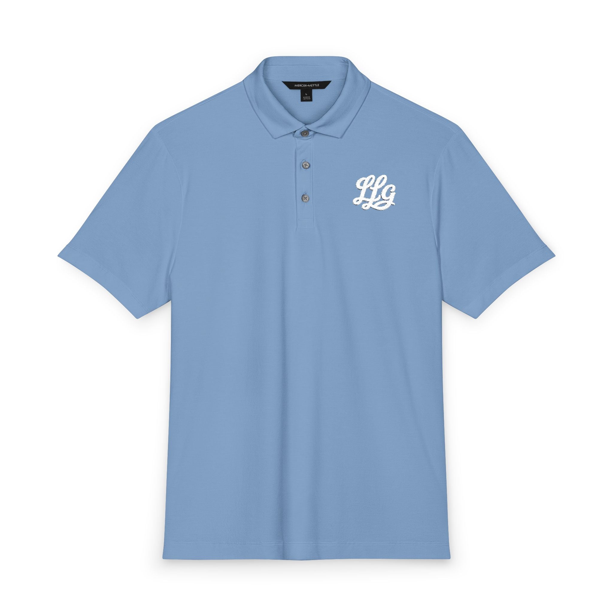 The Lorenzo Script Stretch Jersey Polo