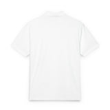The Lorenzo Script Stretch Jersey Polo - White