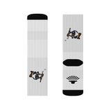 Putt For Dough Socks - White