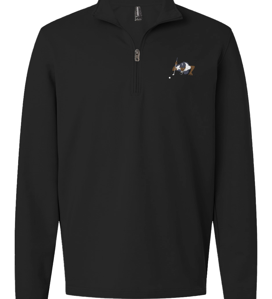 Putt For Dough Quarter-Zip Pullover
