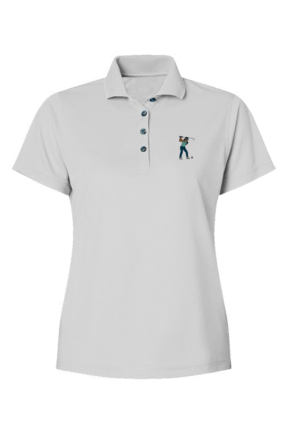 "You Golf Girl" Mini Mesh Polo