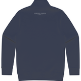 MENS STENCIL HALF ZIP