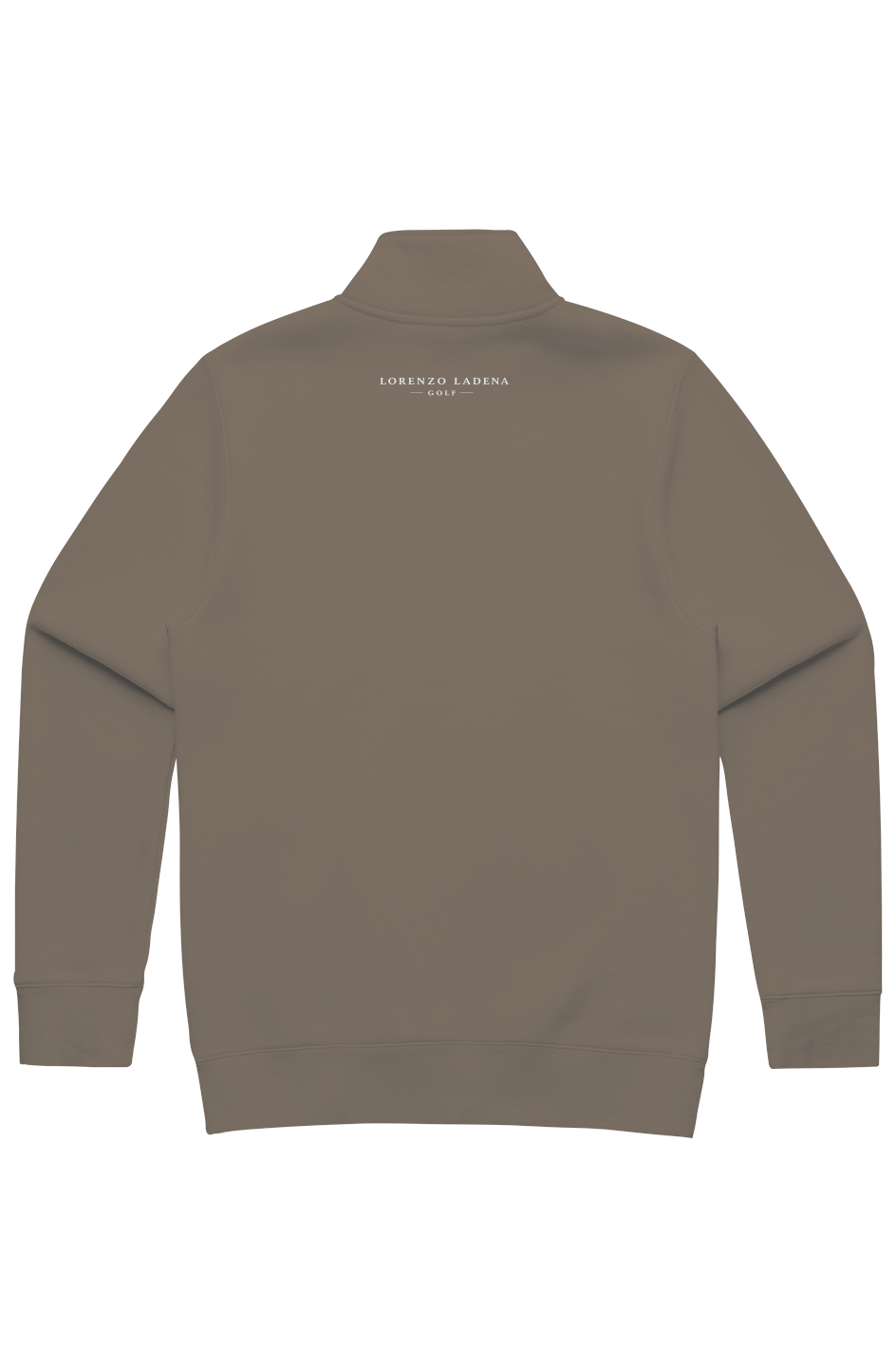 MENS STENCIL HALF ZIP
