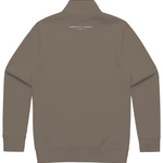 MENS STENCIL HALF ZIP