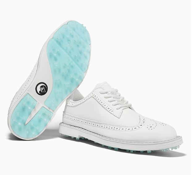 Executive Wingtip Golf Shoe