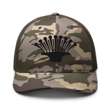 Brown Camouflage trucker hat