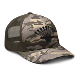 Brown Camouflage trucker hat
